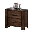 thumbnail image 1 of ACME Furniture Merrilee Table de Nuit à 2 Tiroirs en Chêne, 1 of 2