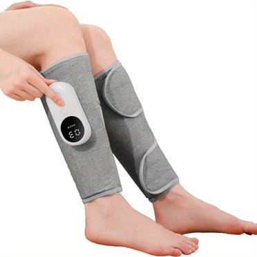 Appareil de Massage pour les Jambes pour la Circulation, Masseur à Compression d'Air pour Mollets avec Chaleur, Appareil de Massage pour les Jambes