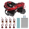 thumbnail image 2 of Qiilu Harnais de Relais pour Clignotant, Interrupteur à Bascule de Clignotant UTV, Kit d'Éclairage de Rue Légal pour VTT, Harnais de Relais de Clignotant de Remplacement pour Ranger RZR, 2 of 8