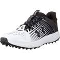 thumbnail image 2 of Under Armour Soulier de Baseball à Gazon Bas pour Homme, (002) Noir/blanc/blanc, 13, 2 of 2