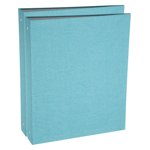 Uxcell 3 Binder de sonnerie, 2 Pcs A4 Taille Flexible Round Binder Grande Capacité Linge Planner Binder pour Business Home Classroom, Sky Blue