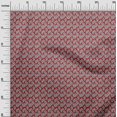 thumbnail image 3 of oneOone Velvet Maroon Fabric Florals Sewing Craft Projects Fabric Prints By Yard 58 Inch Wide-XK, 3 of 4