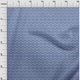 thumbnail image 2 of oneOone Cotton Poplin Fabric Chevron & Triangle Geometric Print Fabric BTY 56 Inch Wide, 2 of 4