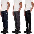 thumbnail image 1 of CHUANK Boys 3 Pack Active Tricot Joggers Size 5-16, 1 of 4