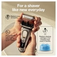 thumbnail image 3 of Braun Series 9 Pro 9477cc Rechargeable Wet & Dry Men’s Electric Shaver with PowerCase, Clean & Charge Station, 3 of 9