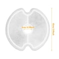 thumbnail image 2 of 4pcs Round Cat Water Fountain Filter Charcoal Iron Exchange Resin Filter Replacement, 2 of 9