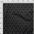 thumbnail image 3 of oneOone Velvet Black Fabric Geometric Sewing Craft Projects Fabric Prints By Yard 58 Inch Wide, 3 of 5