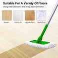 thumbnail image 4 of X-Large Dust Mop Refill for  Sweeper XL Mop - 4 Pack Washable & Reusable  Microfiber Mop Pad Refills for Wet & Dry Hard-Floor Cleaning, 4 of 9
