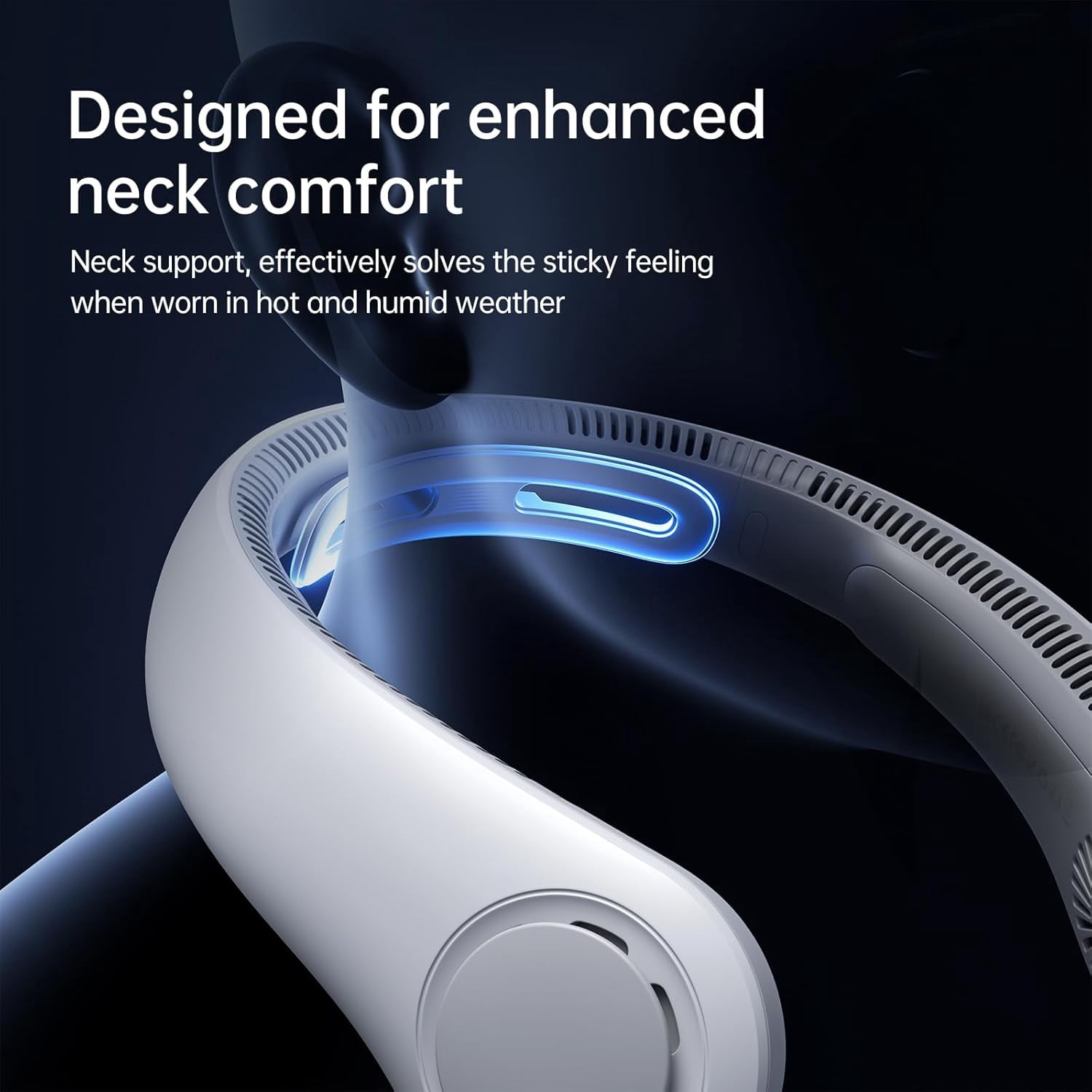 Jisulife Neck Fan Life4 Grey