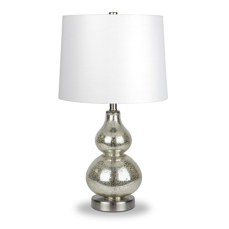 Henn&Hart TL0046 Luminary Mercury Glass Lamp One Size