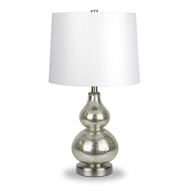 Henn&Hart TL0046 Luminary Mercury Glass Lamp One Size