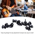 thumbnail image 4 of 10 Pcs Guitar Strap Button, Mushroom Style Guitar Strap Locks Quick Release Button For Electric Guitar Bass Ukulele, 4 of 8