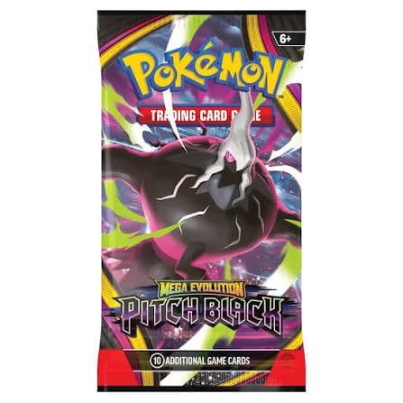Pokemon Trading Card Games Mega Evolution 5 Pitch Black Booster Pack