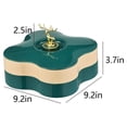 thumbnail image 3 of XYAIYT Plastic Nut and Snack Organizer Tray with Lid Double Layer Storage for Dried Fruit Party Appetizers Versatile Food Serving Box Suit for Kitchen Weddings and Office Use, 3 of 7