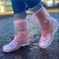 thumbnail image 5 of Bottes de Pluie Lumineuses pour Enfants Transparentes, 5 of 5