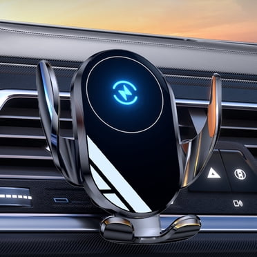Wireless Car Charger,Fast Charging Auto Clamping Car Charger Phone Holder Mount,Wireless Cell Phone Holder Car Mount,Fast Charging Phone Mount for Car,Auto-Clamping Cell Phone Car Holder