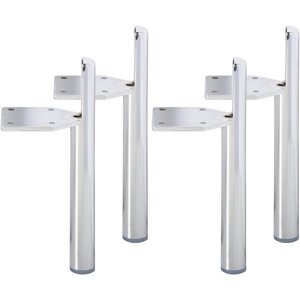 EcoNesxp Project Sofa inch Metal Furniture Legs Long Sofa Silver