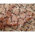 thumbnail image 4 of oneOone Silk Tabby Mandys Pink Fabric Texture & Triangle Geometric Craft Projects Decor Fabric Printed By The Yard 42 Inch Wide, 4 of 4