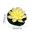 thumbnail image 3 of EGNMCR Water Sensing Lotuse Pool Lamp Floating Lotuse Pool Lamp Water Sensing Floating Pool Lamp LED Floating Solar Pool Lamp Diwali Festival Blessing River Lantern Solar light, 3 of 6