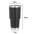 thumbnail image 2 of jiarry Tasse à Café de Voyage Isolée, Acier Inoxydable 18/8, Étanche, Légère, 2 of 5