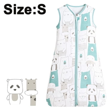 Baby Wearable Blanket Cotton Sleep Bag Sack Unisex Sleeveless Clothes