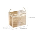 thumbnail image 3 of PRETXORVE Doll Storage Toy Storage Tube Home Handheld Zip Models Baby Load Doll Doll Organising Basket, 3 of 7