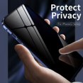 thumbnail image 4 of Anti-Peeping Full Body Mobile Phone Case Clear Tempered Glass Privacy Cover For Iphone12/Pro/Pro Max, 4 of 7