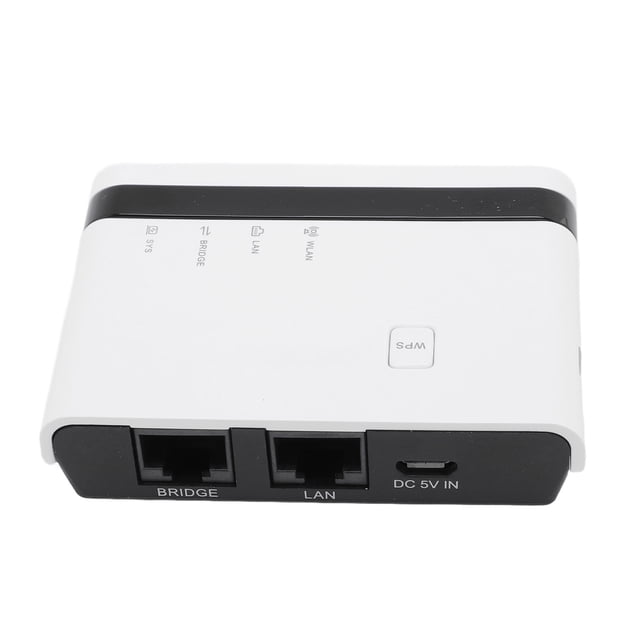 Serveur d'Impression USB, Pont LAN 10 100Mbps pour Impression Filaire et Sans Fil, Supporte 4 Imprimantes, Compatible avec 7/8/10/11, OS X