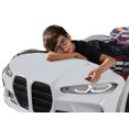 thumbnail image 3 of GTX Twin Race Car Bed with LED Lights & Sound FX, Kids Racing Bedroom Furniture, 3 of 4
