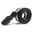 thumbnail image 1 of braveheart Men Boys Canvas Breathable Tactical Waist Belt with Plastic Buckle Solid Waist Strap Belts Rescue Rope Band, 1 of 4