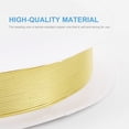 thumbnail image 4 of Tarnish-Resistant Copper Beading Wire, 0.6mm Diameter, 5M/Roll, Rhodium Color - Soft & Durable for DIY Jewelry Making (Necklaces, Bracelets), Handicrafts, Garment Decor & Home Projects - Easy to Use, 4 of 7