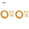 thumbnail image 3 of Maytalsory 2a Set Of 2 Elastic Latex Core Laces Stylish And Reliable Durable And Stylish Yellow, 3 of 6