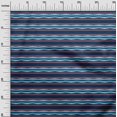 thumbnail image 2 of oneOone Polyester Lycra Fabric Stripe & Diamond Geometric Print Fabric BTY 56 Inches Wide, 2 of 4