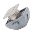 thumbnail image 1 of Keyless RV Zinc Alloy Cabinet Locks Push Button Latch Catches for Yachts Motorhome Camping, 1 of 7