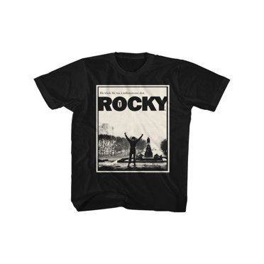 Rocky Million To One Black Youth T-Shirt Tee