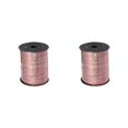 thumbnail image 2 of Youkk Plastic Ribbon Sparkling And multifunctional For Wedding And Party Decorations Sturdy Golden Curled Ribbon Rose Gold 2Set, 2 of 6