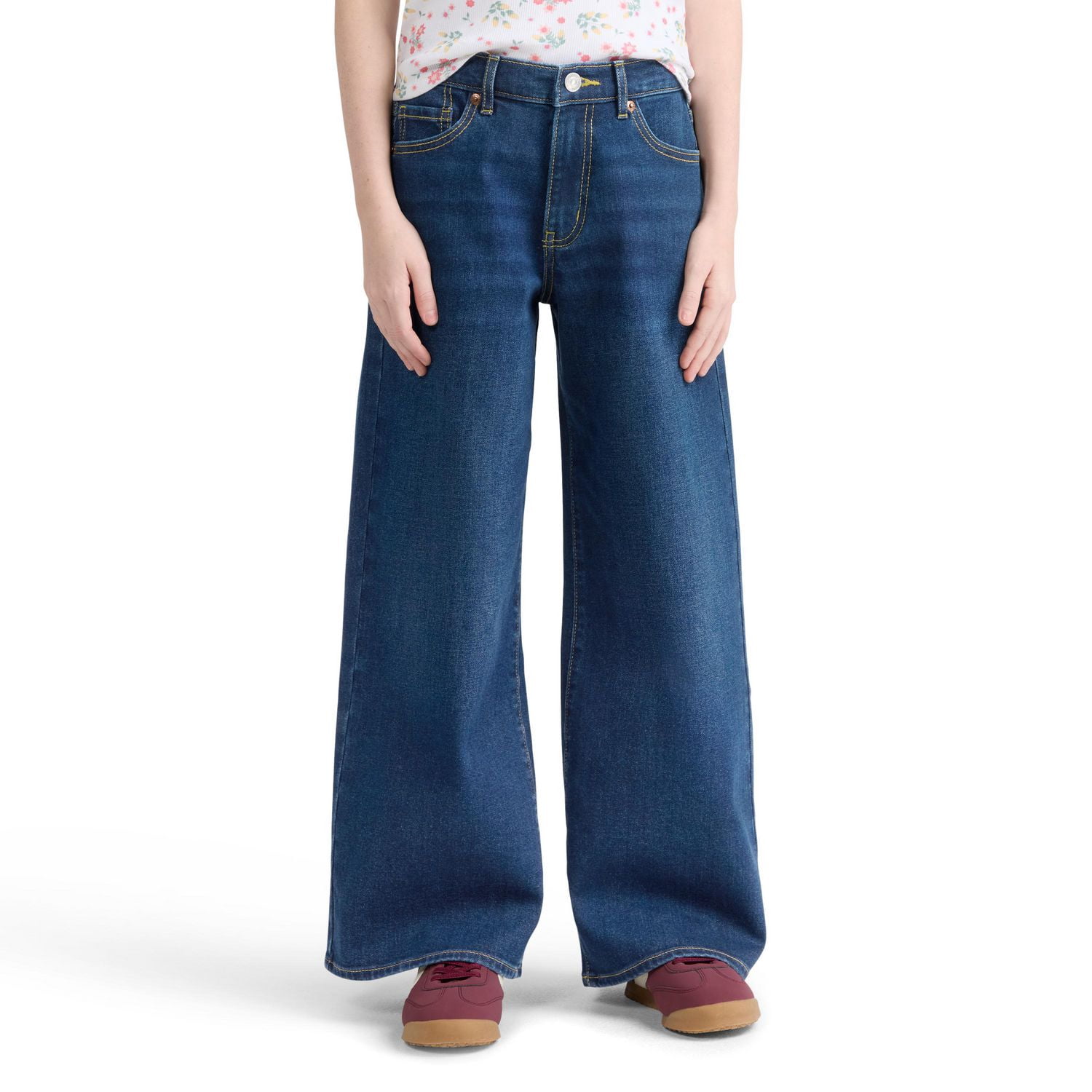 Levi Strauss Signature Jean Coupe Ample pour Fille, Tailles 4 à 18