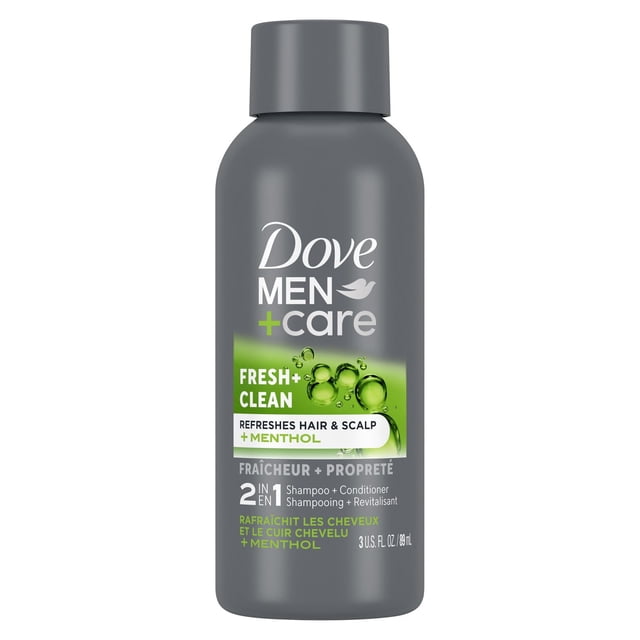 Dove Men+Care 2-in-1 Shampoo + Conditioner Fresh + Clean, 89 ml