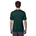 thumbnail image 3 of Hanes Cool DRI TAGLESS Men`s T-Shirt, S, Deep Forest, 3 of 4