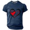 thumbnail image 3 of Pisexur T Shirts for Man , T-Shirt à Col Rond Imprimé Décontracté pour Hommes à Manches Courtes Bleu Foncé, 4TG Chandails de Golf pour Hommes et Chemises pour Hommes, 3 of 3
