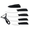 thumbnail image 2 of Baohd 5 Pcs Zirconia Ceramic Knife Set Cooking Tools 3" 4" 5" 6" Inch Paring Chef Knife + Peeler + Covers Ceramic Knife Set, 2 of 6