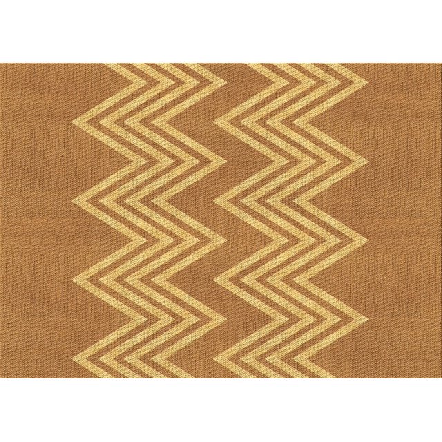 Ahgly Company Tapis d'Intérieur Lavables en Machine, Rectangle Sedona Transitionnel Brun, 3' x 5'