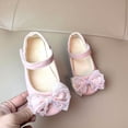 thumbnail image 4 of JDQJBZ Girls Casual Shoes Princess Rhinestones Bow Soft Sole Flats, 4 of 4