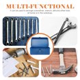 thumbnail image 3 of UPOUART Trunk Tool Box for Vehicle Storage Blue Metal Tool Case 1Pcs, 3 of 6