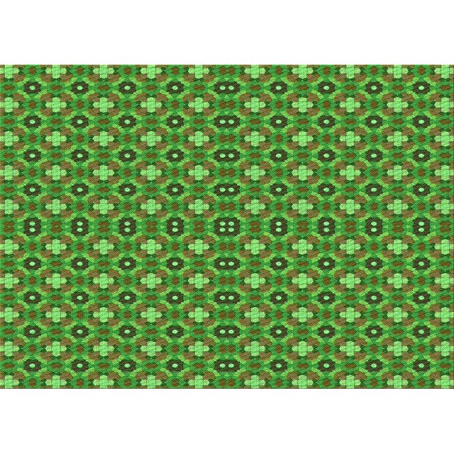 Ahgly Company Machine Washable Indoor Rectangle Transitional Seaweed Green Area Rugs, 2' x 3'