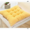 thumbnail image 3 of 45x45cm Soft Dining Chair Cushion, Double-Sided Padded Seat Cover with Non-Slip Fasteners, 3 of 5