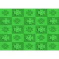 thumbnail image 1 of Ahgly Company Machine Washable Indoor Rectangle Transitional Lime Green Area Rugs, 3' x 5', 1 of 7