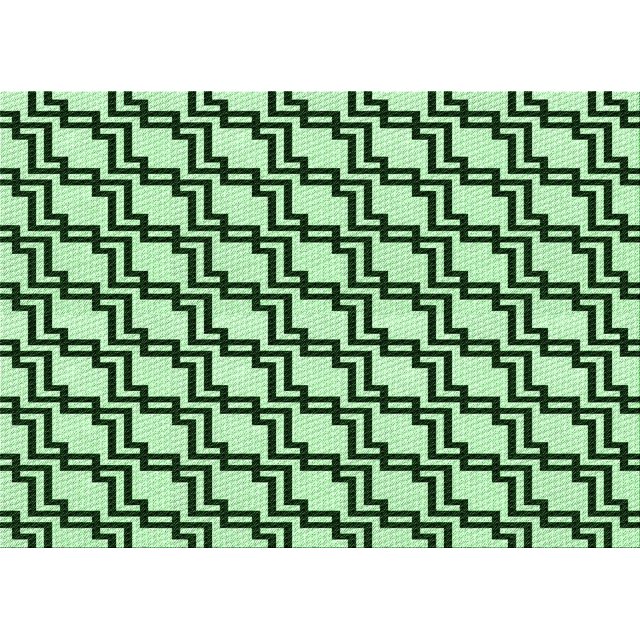 Ahgly Tapis Rectangulaire Lavable en Machine Intérieur Transitionnel Vert Émeraude Profond, 2 Pieds x 3 Pieds