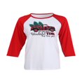 thumbnail image 1 of Parent-Child Christmas T-Shirts Fall Tops Long Sleeve Loose Blouse, 1 of 6