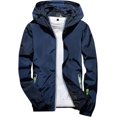 thumbnail image 1 of ORUYROP Sweat à Capuche Zippé pour Hommes, Mode Automne/hiver 2023, Veste Décontractée à Manches Longues, 1 of 6